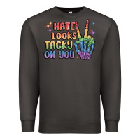 Smoke hate looks tacky on you pride Premium Sweatshirt - MaliasSmallBusiness