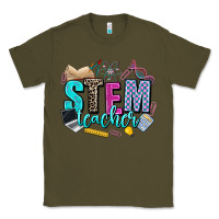 Army Green stem teacher Classic Tee - AdoDesignShop