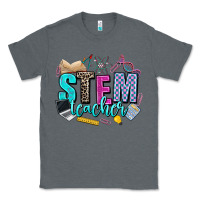 Charcoal Heather stem teacher Classic Tee - AdoDesignShop