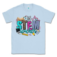 Dusty Blue stem teacher Classic Tee - AdoDesignShop