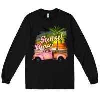 Black sunset chaser Long Sleeve Tee - JahusDesignShop