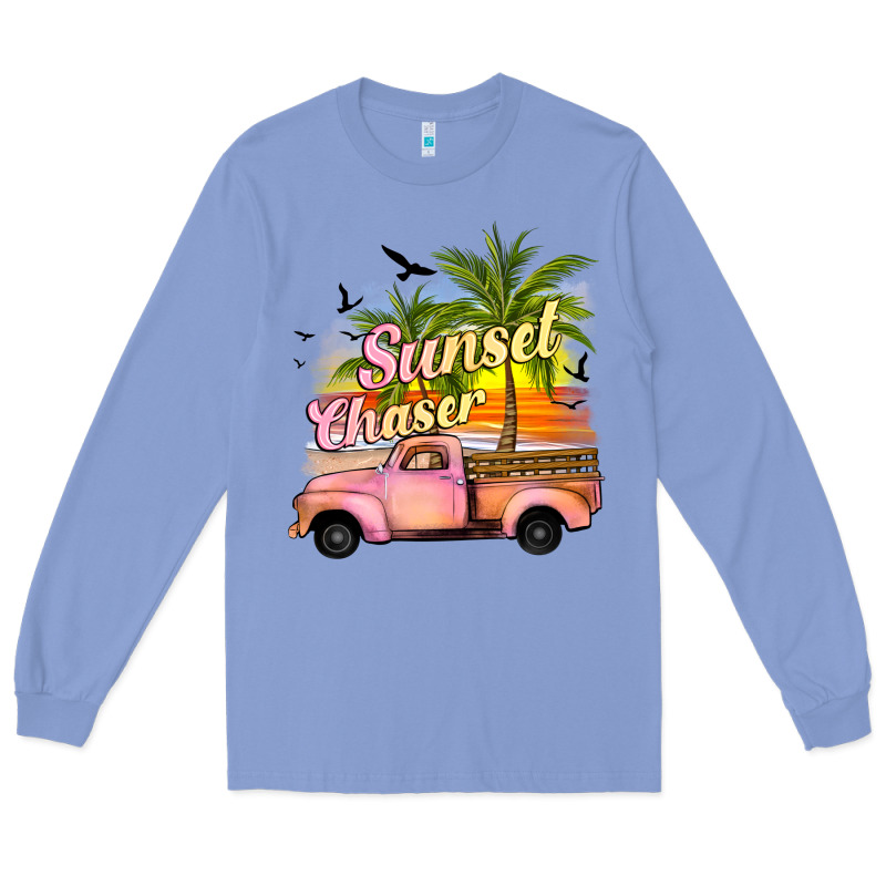 Sunset Chaser Long Sleeve Tee by JahusDesignShop | Teevron