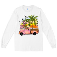 White sunset chaser Long Sleeve Tee - JahusDesignShop