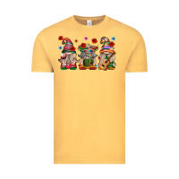 Vintage Mustard Mexican Gnomes Vintage Tee - texasbilliewilder