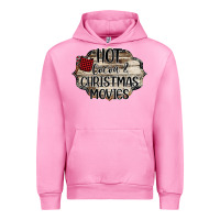 Fuchsia Pink I Just Want To Drink Hot Cocoa Urban Hoodie - Bettercallsaul