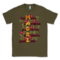 Army Green ella es mamá Classic Tee - JahusDesignShop