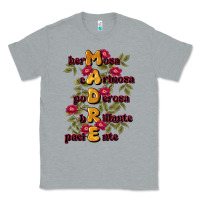 Heather Grey ella es mamá Classic Tee - JahusDesignShop