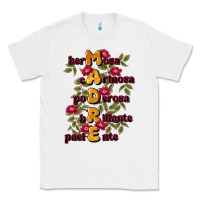 White ella es mamá Classic Tee - JahusDesignShop