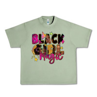 Oil Green Black girl magic Urban Heavy Tee - Zillion Design Studio