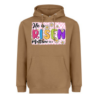 Toasted Coconut checkered risen Heavyweight Hoodie - MaliasSmallBusiness
