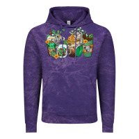 Cloud Purple koala coffee cups Vintage Hoodie - Zillion Design Studio