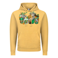Vintage Mustard koala coffee cups Vintage Hoodie - Zillion Design Studio