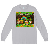 Moon Dust western st patricks gnomes Long Sleeve Tee - AdoDesignShop
