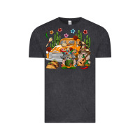 Vintage Black Mexican Gnome Truck Vintage Tee - texasbilliewilder