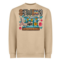 Sewing Life Heavyweight Sweatshirt | Teevron
