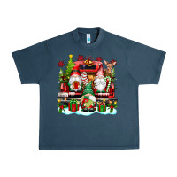 Midnight Navy christmas gnome truck Urban Heavy Tee - texasbilliewilder