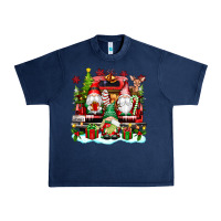 Navy christmas gnome truck Urban Heavy Tee - texasbilliewilder