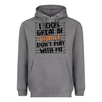 Storm i look great in orange don't play with me Heavyweight Hoodie - MaliasSmallBusiness