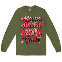 Army Green mom bruh Long Sleeve Tee - JahusDesignShop