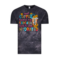 Cloud Black iced coffee because my sarcasm needs to stay hydra Vintage Tee - Zillion Design Studio