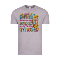 Vintage Zinc iced coffee because my sarcasm needs to stay hydra Vintage Tee - Zillion Design Studio