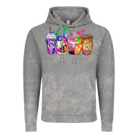 Cloud Rock hippie coffee cups Vintage Hoodie - Zillion Design Studio