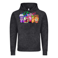 Vintage Black hippie coffee cups Vintage Hoodie - Zillion Design Studio