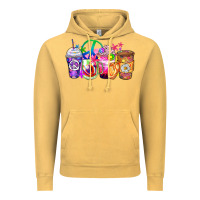 Vintage Mustard hippie coffee cups Vintage Hoodie - Zillion Design Studio