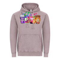 Vintage Zinc hippie coffee cups Vintage Hoodie - Zillion Design Studio