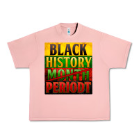 Salmon Black history month periodt Urban Heavy Tee - Zillion Design Studio