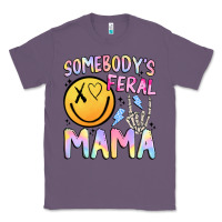 Lavender somebody's feral mama Classic Tee - JahusDesignShop