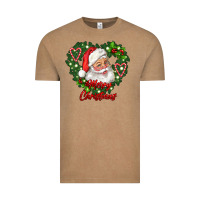 Vintage Coffee merry christmas santa Vintage Tee - RanaPortraitStore