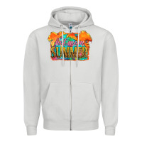 Dove Grey hot mom summer Zipper Hoodie - Artiststas