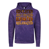 Cloud Purple melanin educated motivated elevated melanated Vintage Hoodie - texasbilliewilder