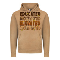 Vintage Camel melanin educated motivated elevated melanated Vintage Hoodie - texasbilliewilder
