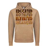 Vintage Coffee melanin educated motivated elevated melanated Vintage Hoodie - texasbilliewilder