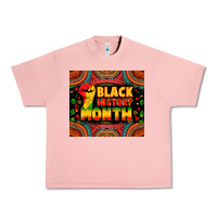 Salmon Black History Month Urban Heavy Tee - Zillion Design Studio