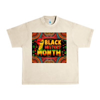 Sandshell Black History Month Urban Heavy Tee - Zillion Design Studio