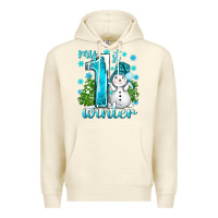 Sandshell My 1 St Winter With Cute Snowman Premium Hoodie - BundleAndBundleShop