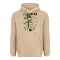 Mushroom let's get lucked up Heavyweight Hoodie - MaliasSmallBusiness