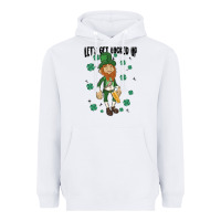 White let's get lucked up Heavyweight Hoodie - MaliasSmallBusiness