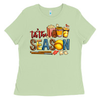 Matcha tis the season softball Ladies Tee - AdoDesignShop