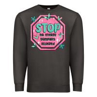 Smoke stop no energy vampires allowed Premium Sweatshirt - MaliasSmallBusiness