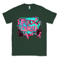 Sports Green fuck cancer Classic Tee - AdoDesignShop