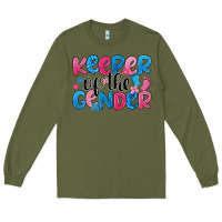Army Green keeper of the gender Long Sleeve Tee - JahusDesignShop