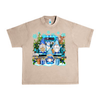 French Oak snowman gnome truck Urban Heavy Tee - texasbilliewilder