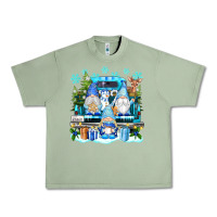 Oil Green snowman gnome truck Urban Heavy Tee - texasbilliewilder