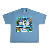 Pebble Blue snowman gnome truck Urban Heavy Tee - texasbilliewilder