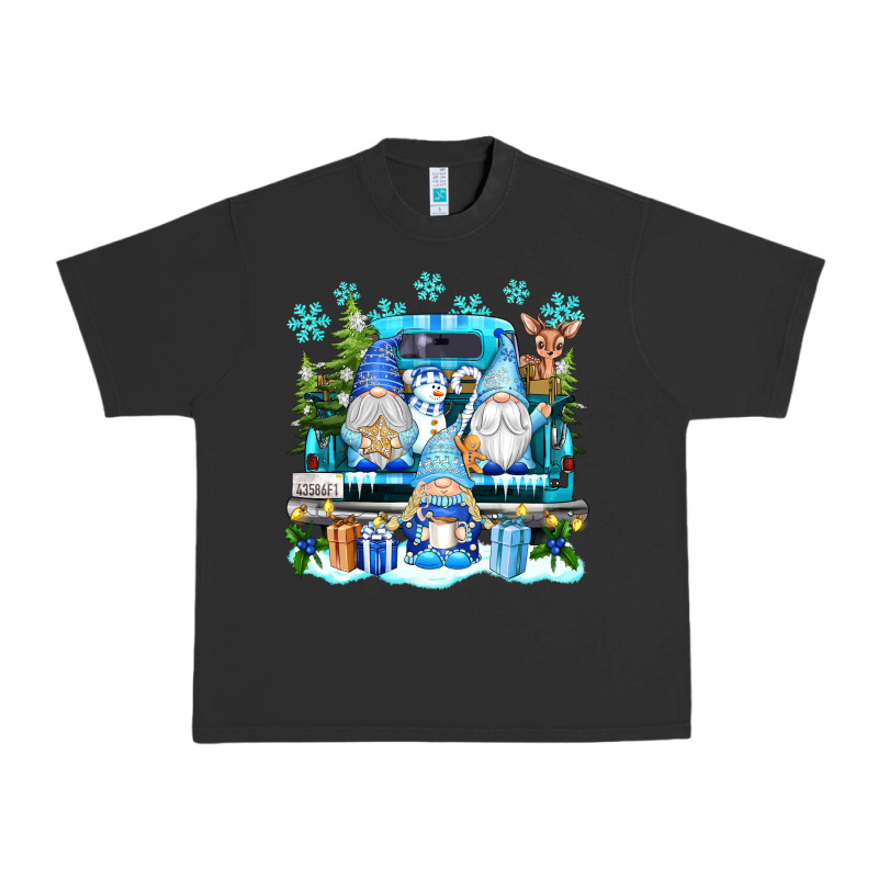 Snowman Gnome Truck Urban Heavy Tee by texasbilliewilder | Teevron
