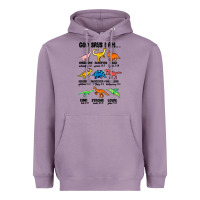 Lavender god says i am dinosaurs handsome Heavyweight Hoodie - MaliasSmallBusiness